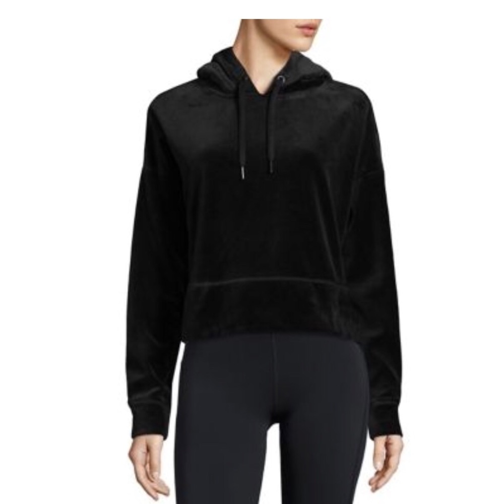 🆕 Calvin Klein “velour performance crop hood”